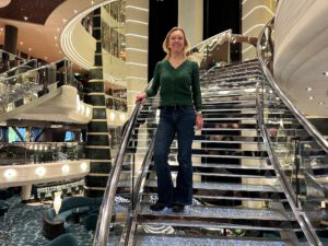 Ingrid van Cruise met kinderen